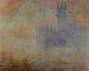 克劳德 莫奈 : Houses of Parliament, Seagulls